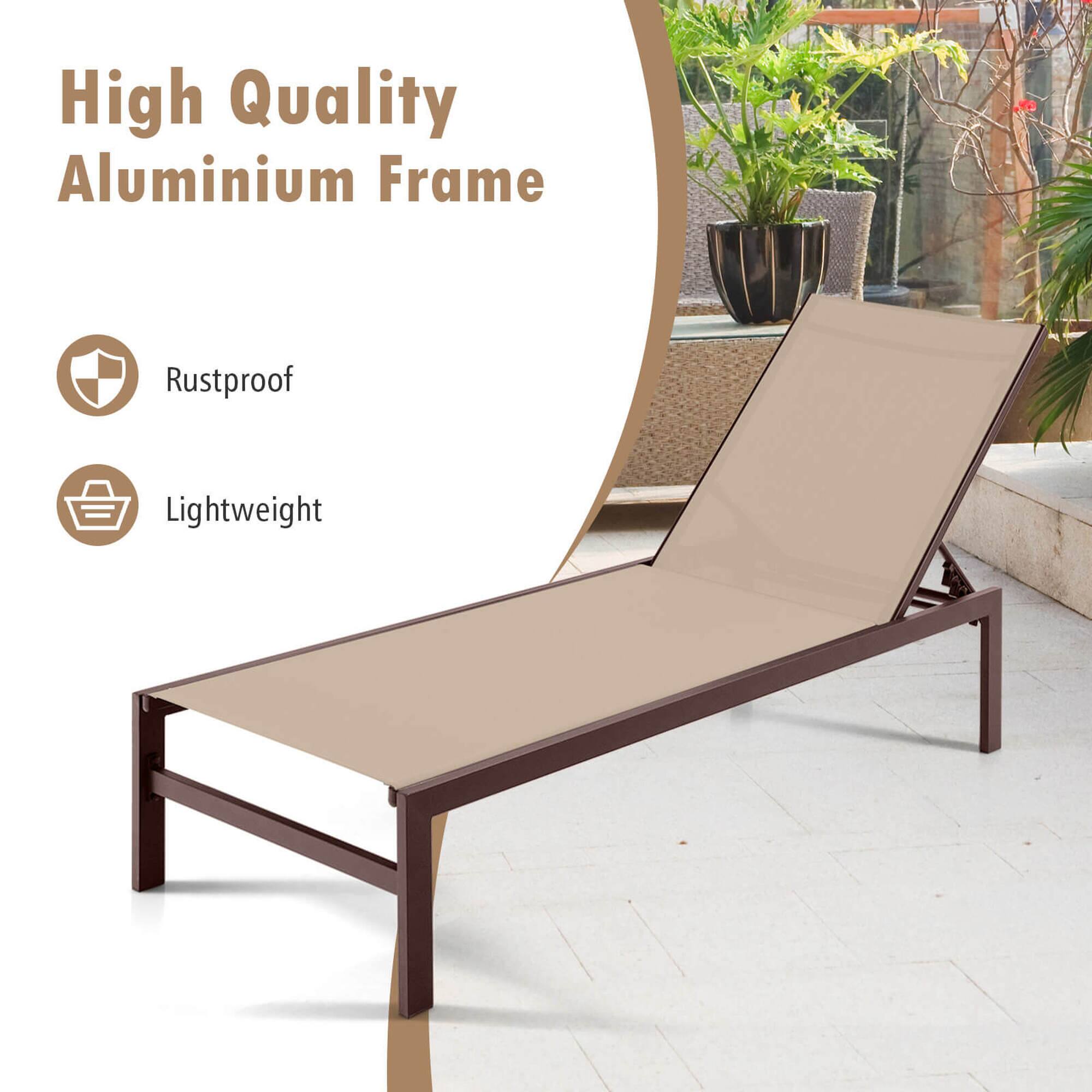 High Quality Aluminium Frame
Rustproof
Lightweight