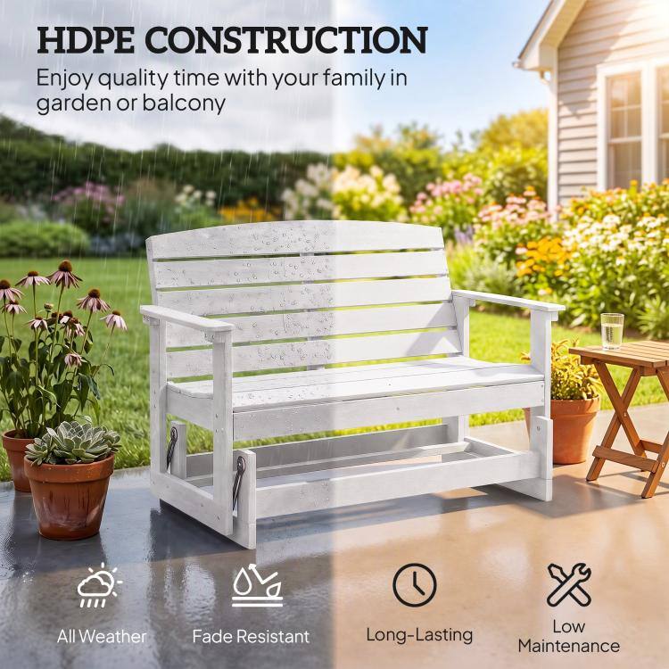 HDPE CONSTRUCTION  
Enjoy quality time with your family in garden or balcony  

All Weather  
Fade Resistant  
Long-Lasting  
Low Maintenance