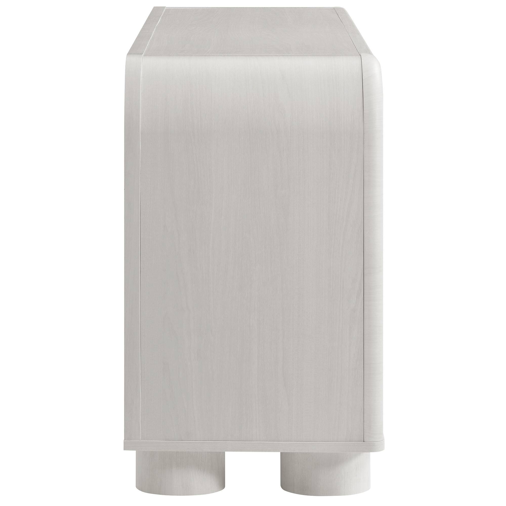 Alt View 2. Modway - Bellamy Curved 4-Door Sideboard Cabinet by Modway - Ash.