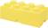 Front. Room Copenhagen - LEGO Storage Brick with 8 Knobs, Cool Yellow - COLLECTIBLES - Multicolor.