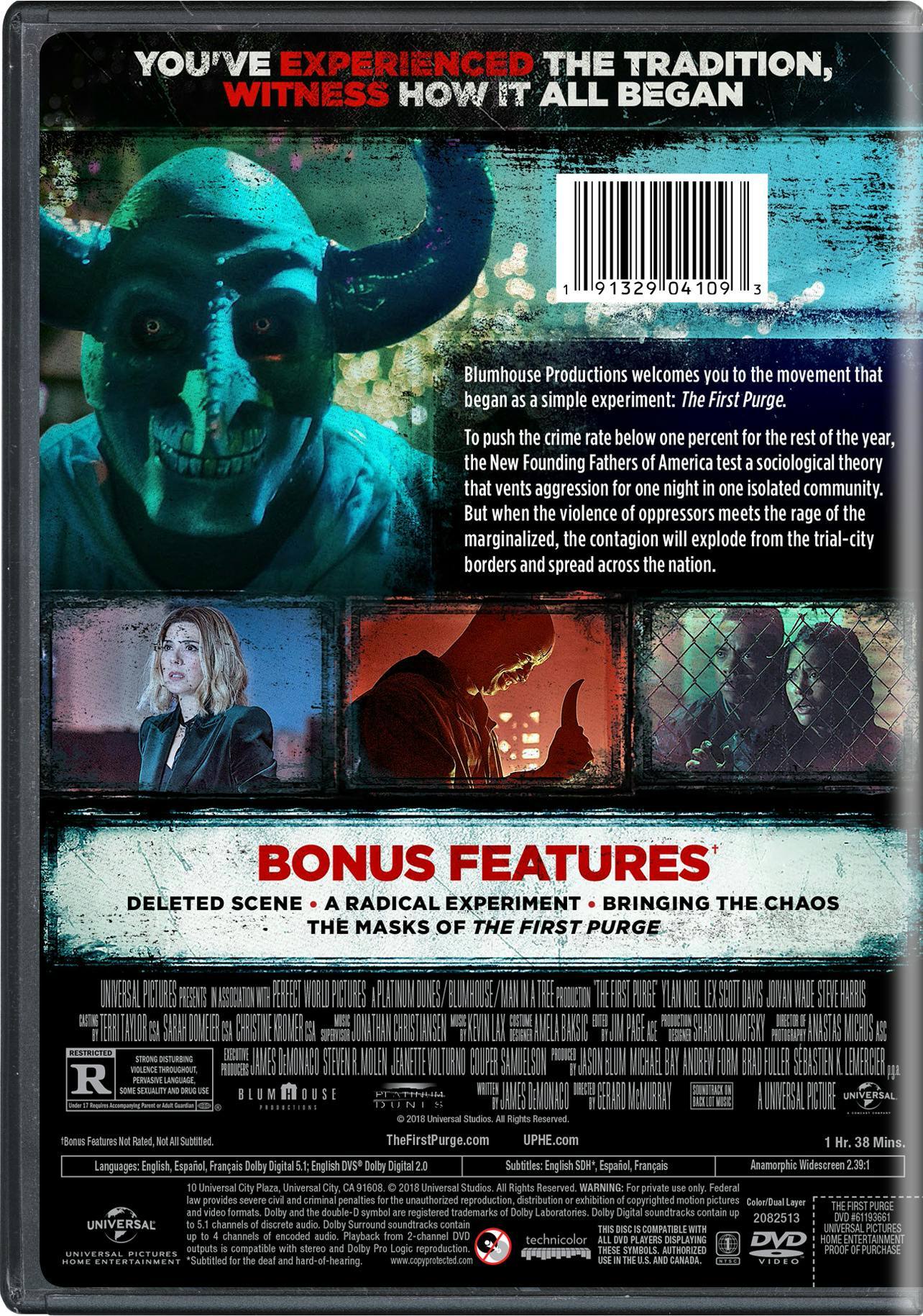 Angle. The First Purge [DVD].