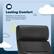 Lasting Comfort Specialized curved cushions and padded head and armrest support keep you comfortable throughout the day.