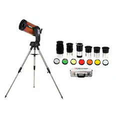 Front. Celestron - Celestron NexStar 8SE Computerized Telescope and Eyepiece Accessory Bundle.