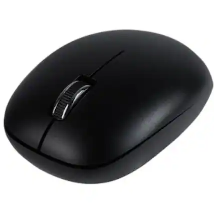Front. Adesso - Adesso iMouse S30 2.4 GHz Wireless Optical Mouse - Optical - Wireless - 30 ft - Radio Frequency - 2.40 GHz - Black - USB - Black.