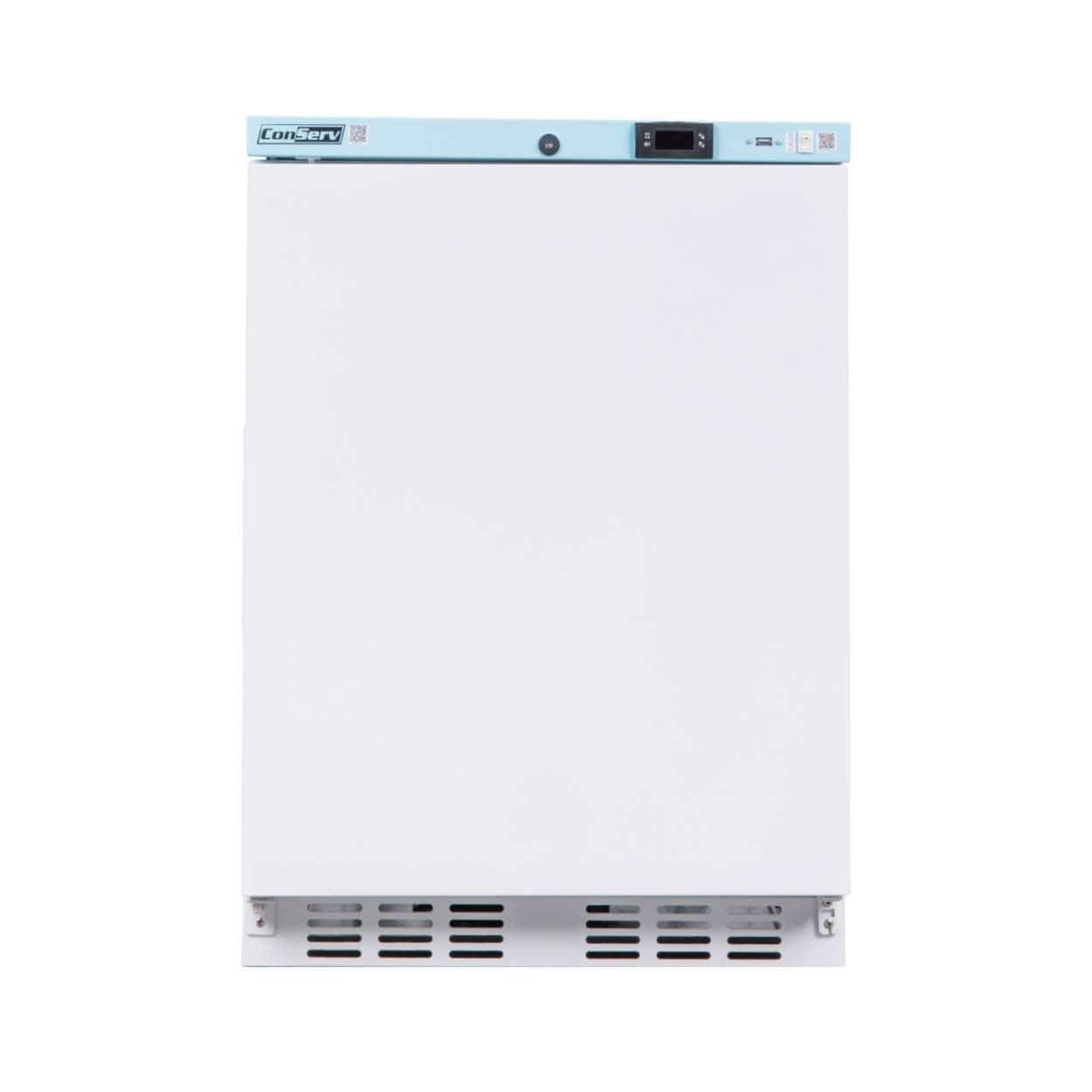 Front. Conserv - Conserv Compact 24in COMMERCIAL/PHARMACEUTICAL Refrigerator 3.9cf WIFI 110V - White.