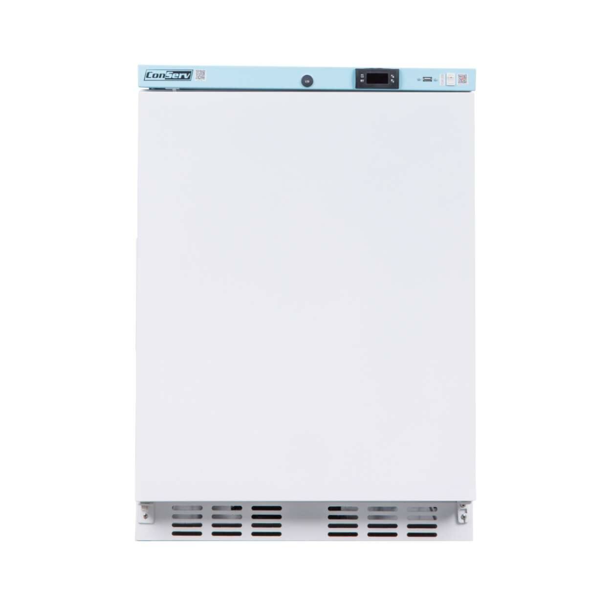 Front. Conserv - Conserv Compact 24in COMMERCIAL/PHARMACEUTICAL Refrigerator 3.9cf WIFI 110V - White.