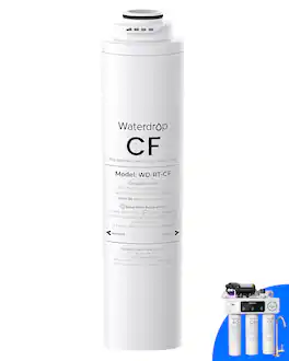 Waterdrop - WD-RT-CF Replacement Filter - White