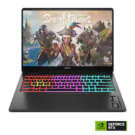 HP OMEN - Transcend 14" 120Hz 3K OLED Gaming Laptop - Intel Core Ultra 7 (2025) - 16GB Memory - NVIDIA GeForce RTX 5060 - 1TB SSD - Shadow Black