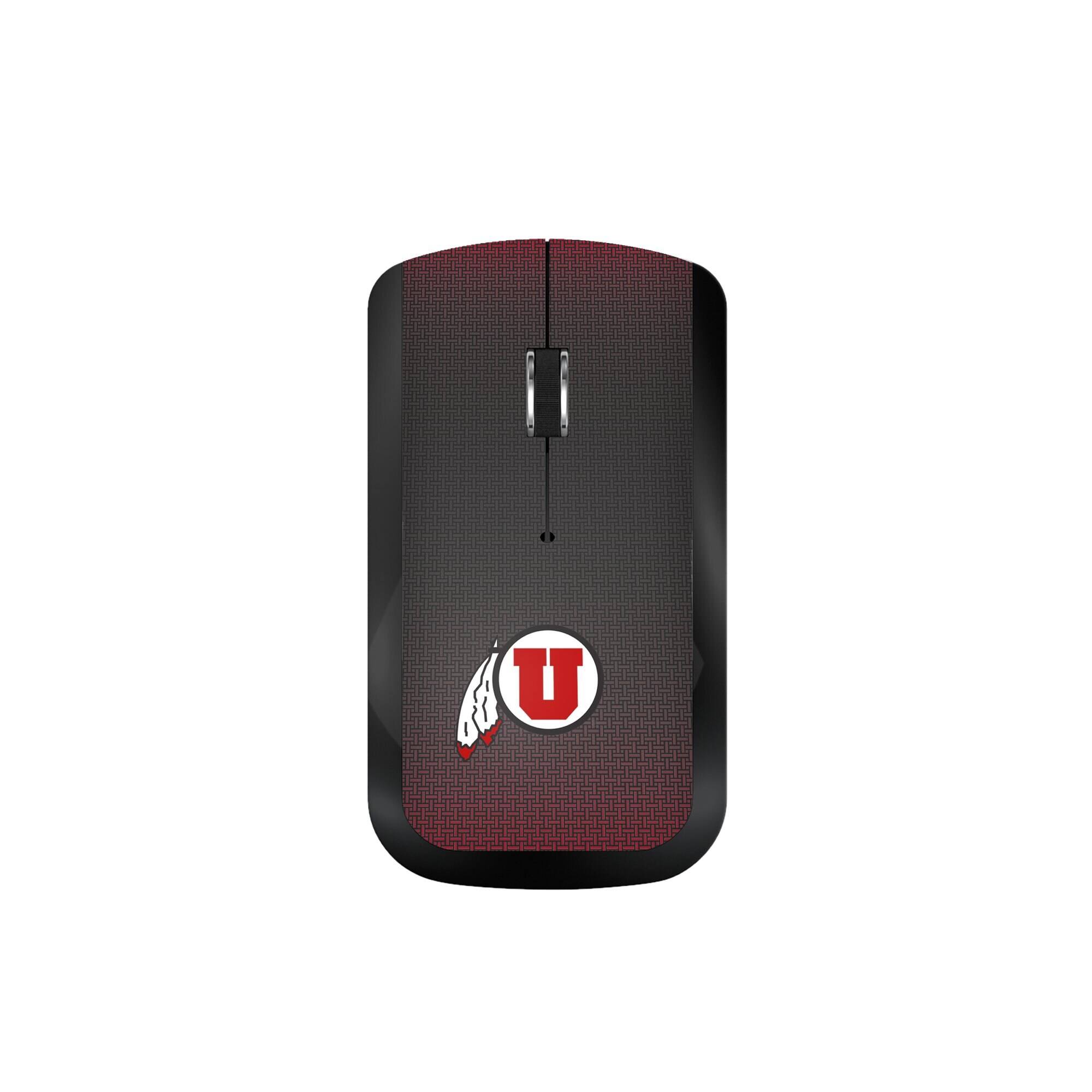 Keyscaper - Utah Utes Wireless USB Computer Mouse - Wireless - Black