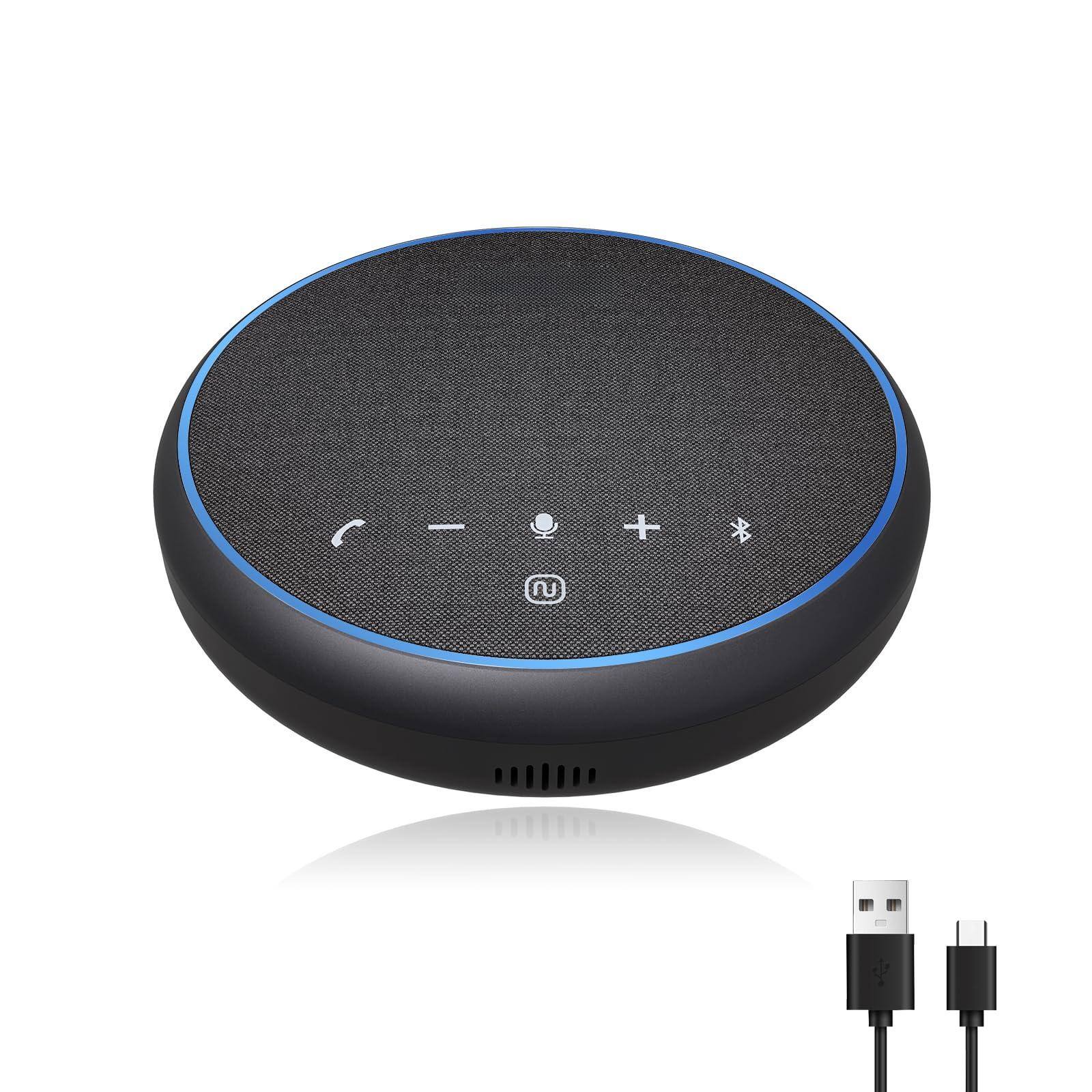 METALTON - Conference Microphone With Dongle Speakerphone 360 Voice Pickup 4 Mics W noise Reduction For Home Office - NP2