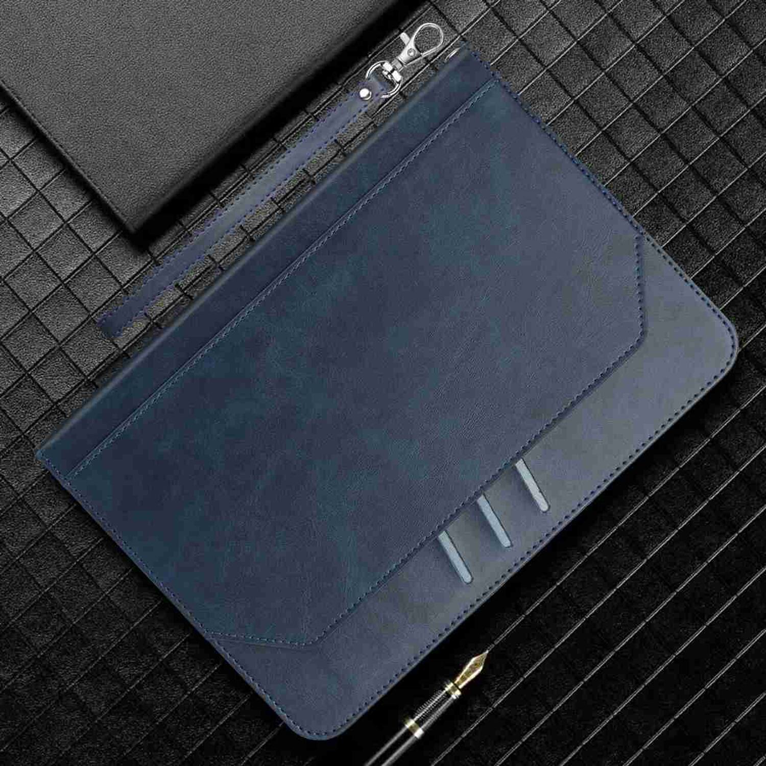 Alt View 5. Dteck - Retro PU Leather Folio Case for Apple iPad (A16) 11" 2025/iPad 10th Generation 2022,Shockproof Flip Kickstand Cover - Darkblue.