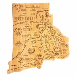 Totally Bamboo - Destination Rhode Island Cutting Board, 13-3/4" x 12-1/2"