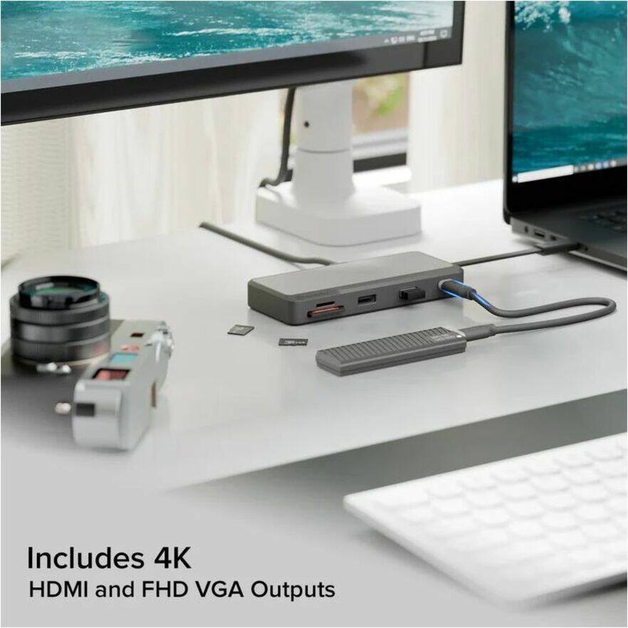 Includes 4K HDMI and FHD VGA Outputs