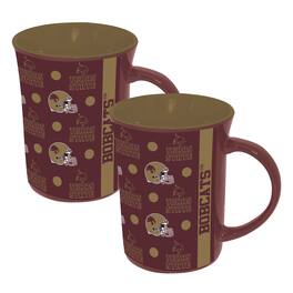 The Memory Company - Texas State Bobcats Two-Pack 15oz. Line Up Ceramic Mugs - Multicolor