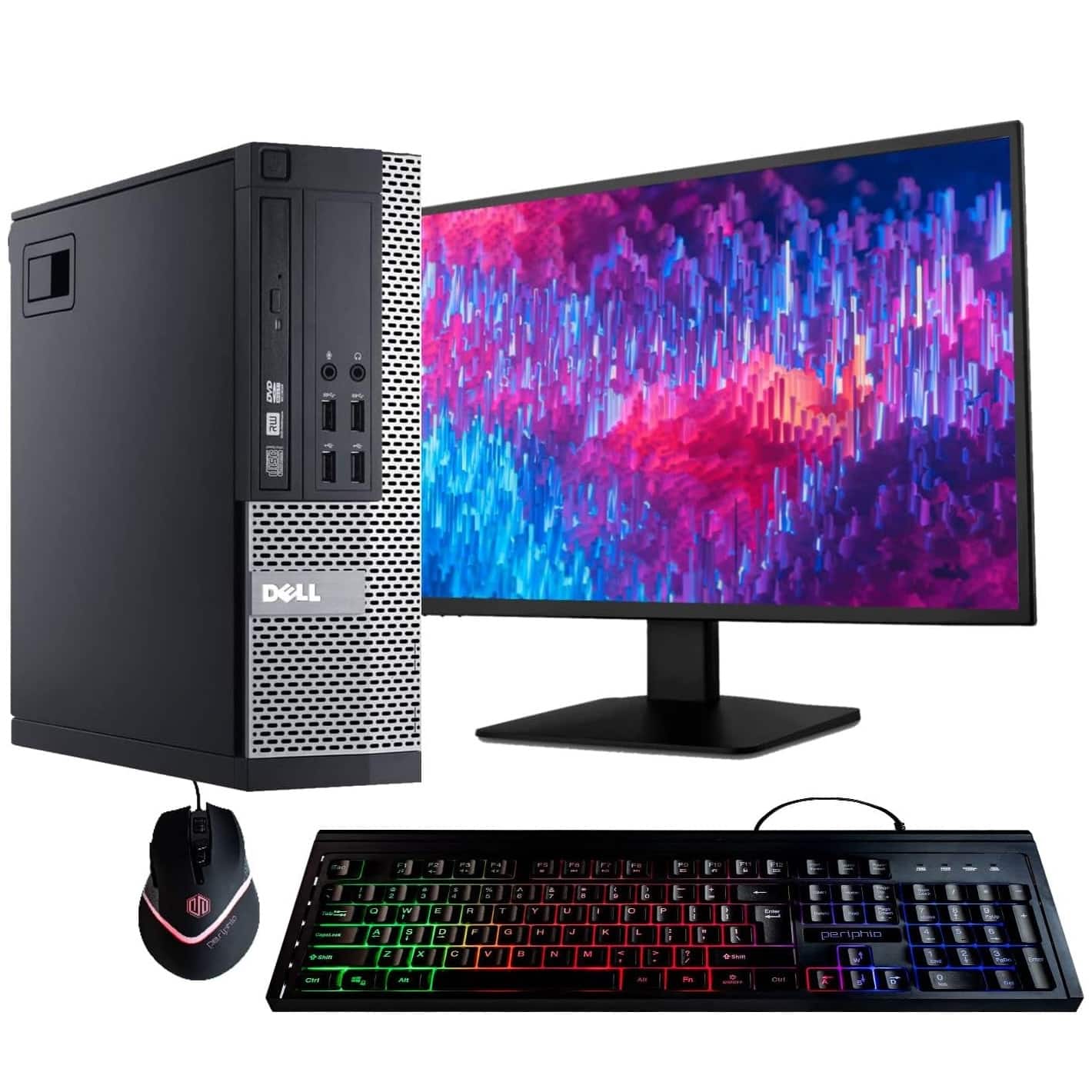 Dell Refurbished Excellent Optiplex 9020 SFF Desktop PC Combo