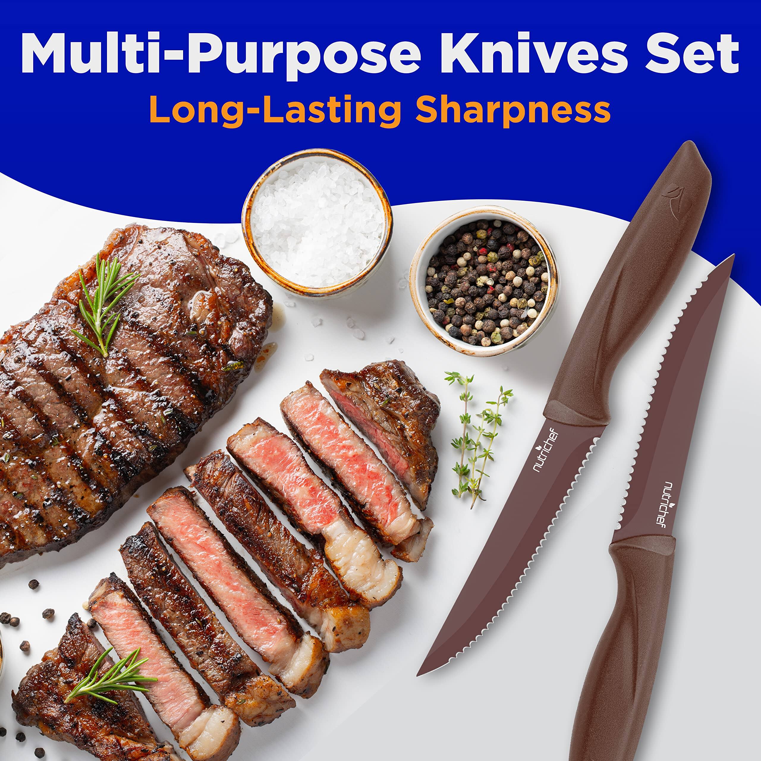 Multi-Purpose Knives Set  
Long-Lasting Sharpness