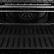 Alt View 12. ZLINE - 30 in. Convection Double Wall Oven w/ Air Fry and Self Clean w/ White Matte Doors - Stainless steel.