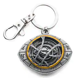 Marvel - Doctor Strange Multiverse of Madness Eye of Agamotto 3D Metal Keychain - Silver