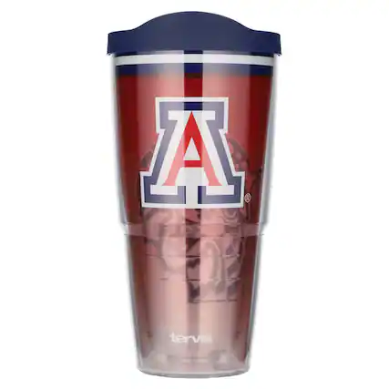 Front. Tervis - Arizona Wildcats 24oz. Forever Fan Classic Tumbler - Multicolor.