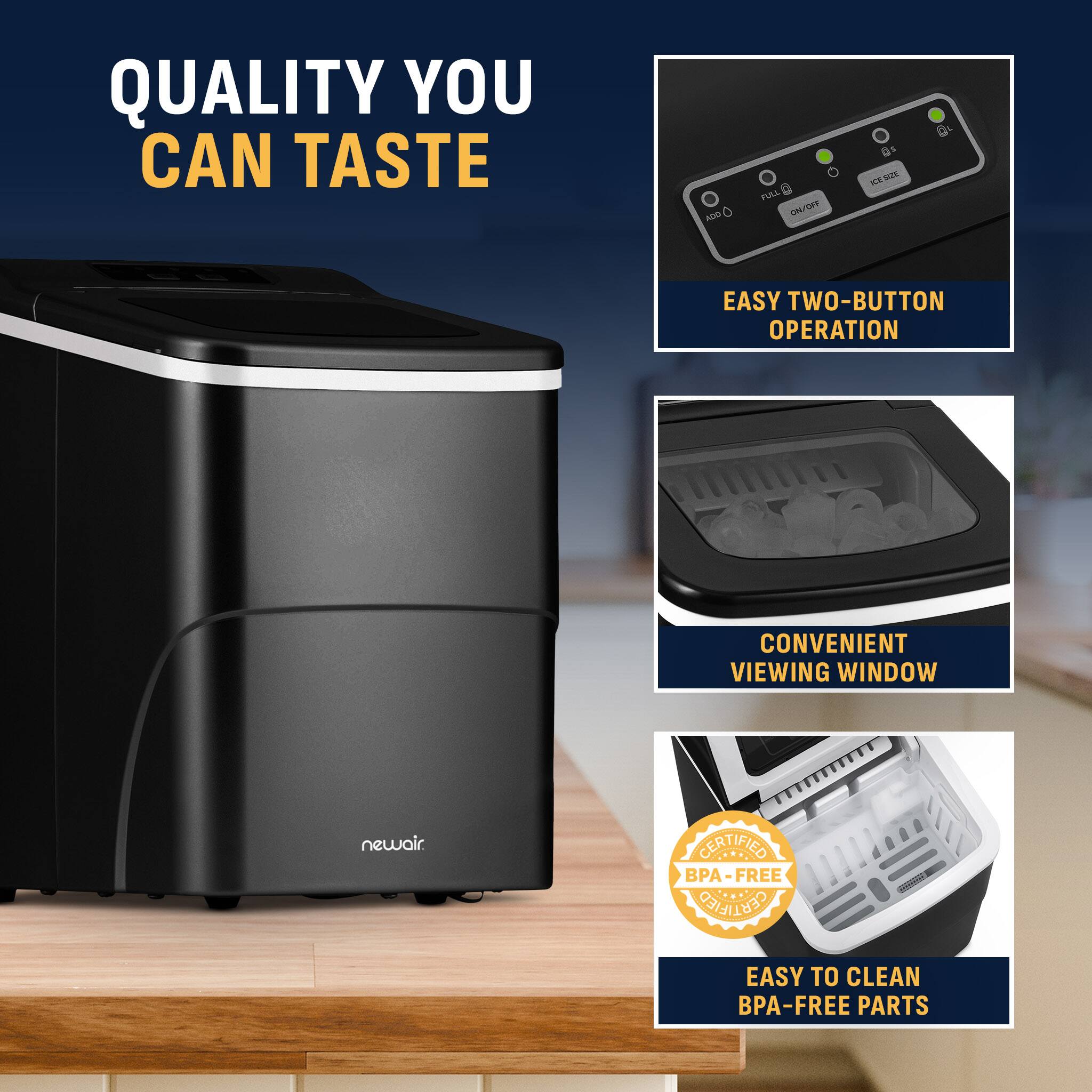 QUALITY YOU CAN TASTE

EASY TWO-BUTTON OPERATION

CONVENIENT VIEWING WINDOW

EASY TO CLEAN BPA-FREE PARTS

CERTIFIED BPA-FREE