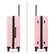Alt View 2. DUKAP - Discovery Lightweight Hardside Spinner 3 Piece Luggage Set 20"/24"/28" - PINK.