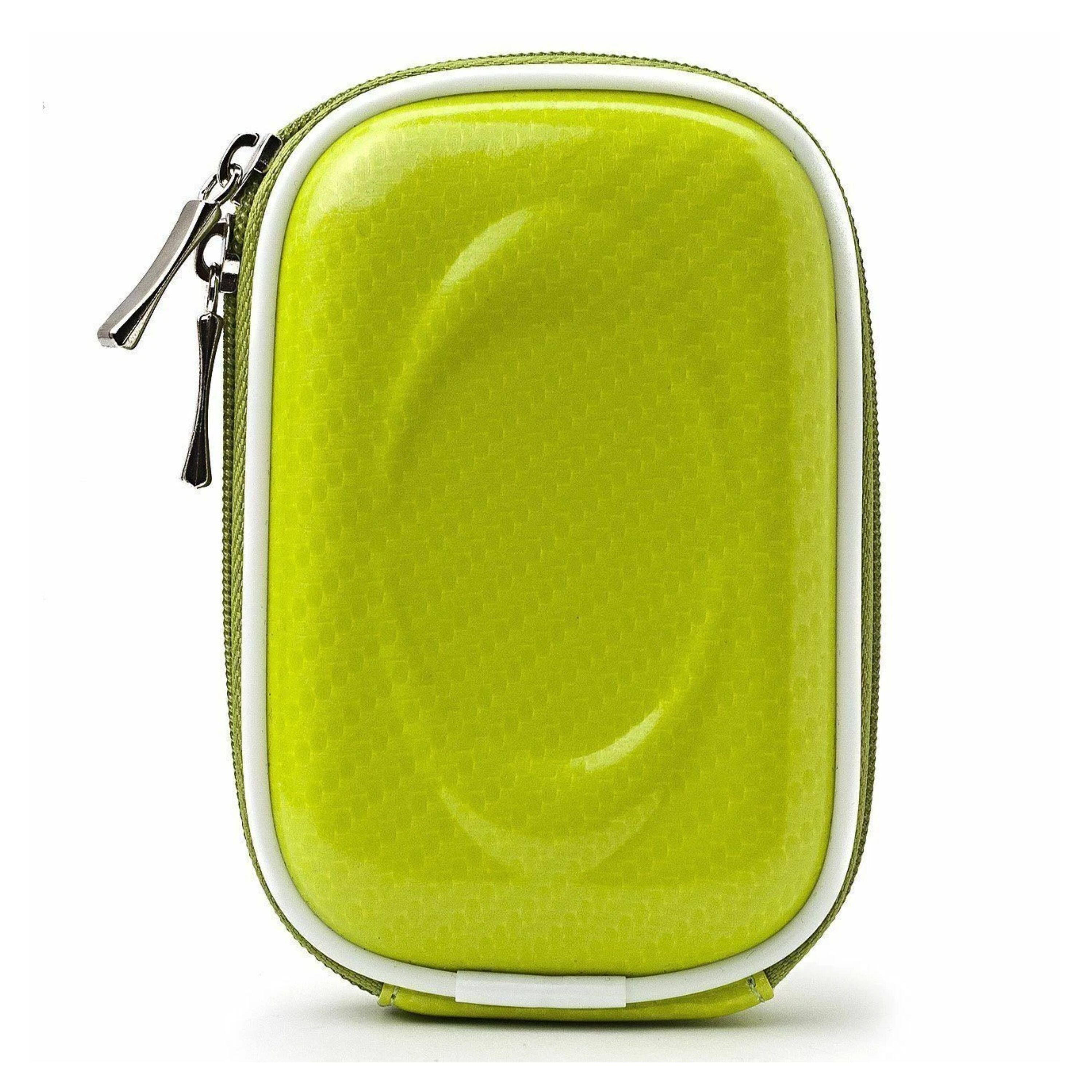 Front. Kitcheniva - Compact Camera Case Pouch For Canon Powershot - Green.