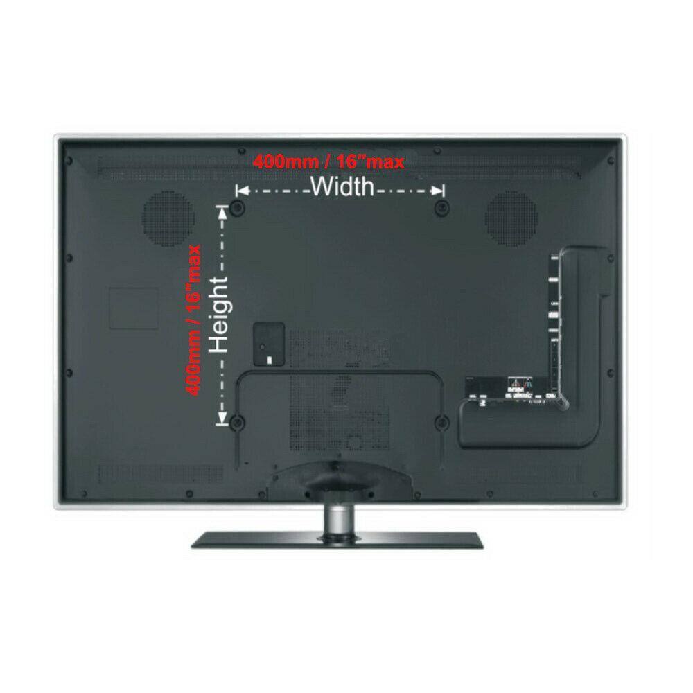 400mm / 16" max Width  
400mm / 16" max Height