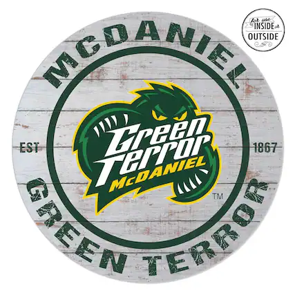 McDaniel
Green Terror
McDaniel
EST 1867
Green Terror
For use INSIDE or OUTSIDE