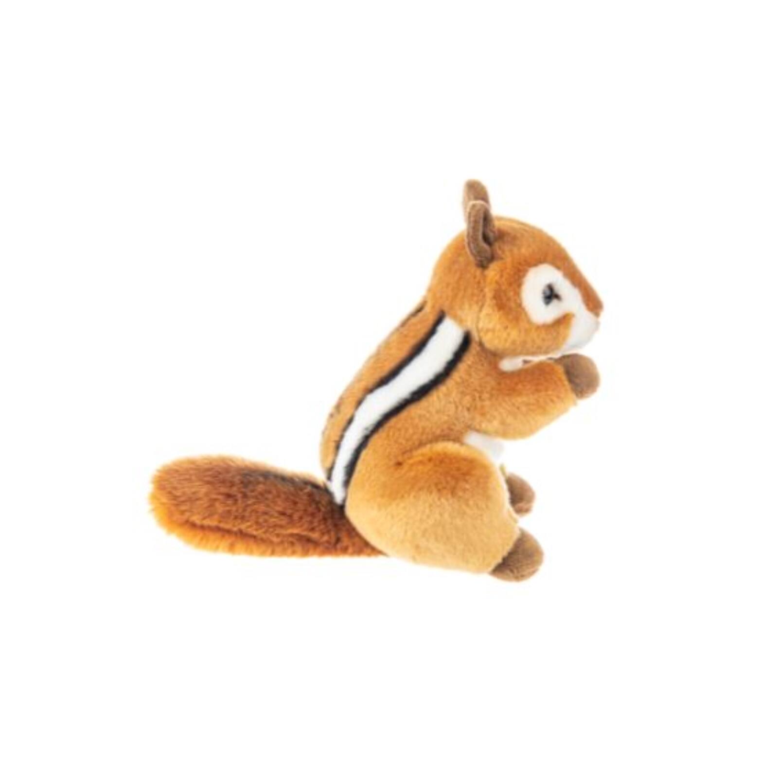 Angle. Ganz - Ganz The Heritage Collection Brown and White Chipmunk Plush Stuffed Animal 8.5 Inch.