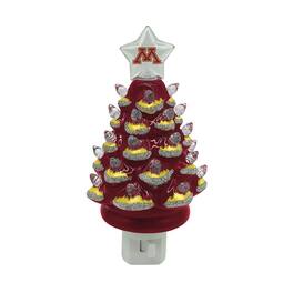 Santa's Workshop - Minnesota Golden Gophers 6.5" Tree Night Lite - Maroon
