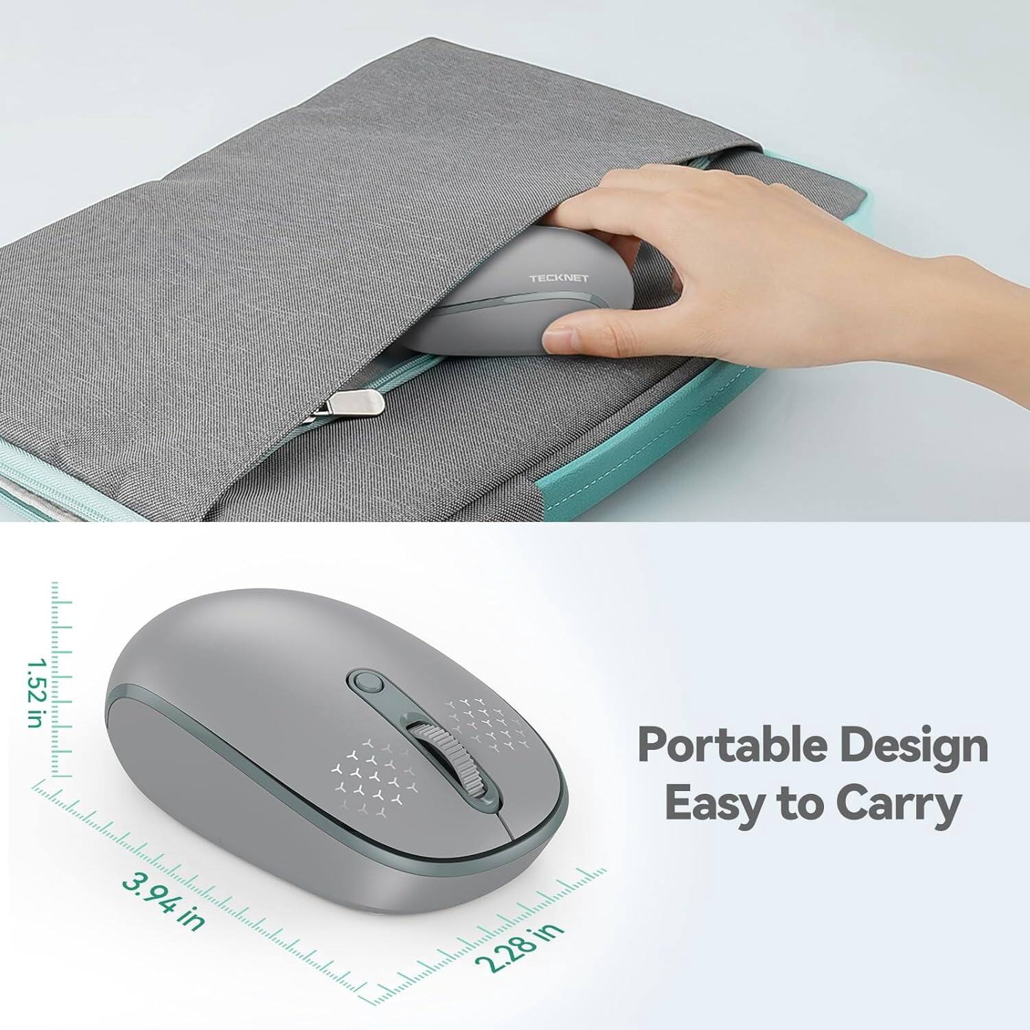 TECKNET

1.52 in  
3.94 in  
2.28 in  

Portable Design Easy to Carry