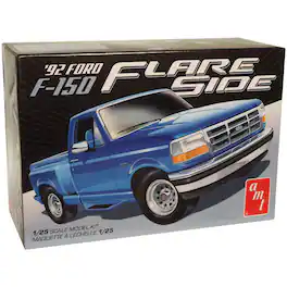 AMT - AMT1451M 1992 Ford F-150 Flareside 1:25 Scale Kit Model Kit - Black