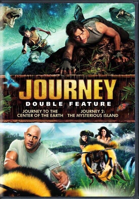 Journey to the Center of the Earth/Journey 2 Mysterious Island (DVD Double Feature) [DVD] [Standard]