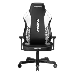DXRacer - Tank Series Gaming Chair – Armour Edition Black & White, Oversized XXL Ergonomic Design & Heavy-Duty Support - Black and White