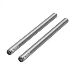 Bright Tangerine - Drumstix 15mm Structural Alloy Threaded Rod, 9", Pair