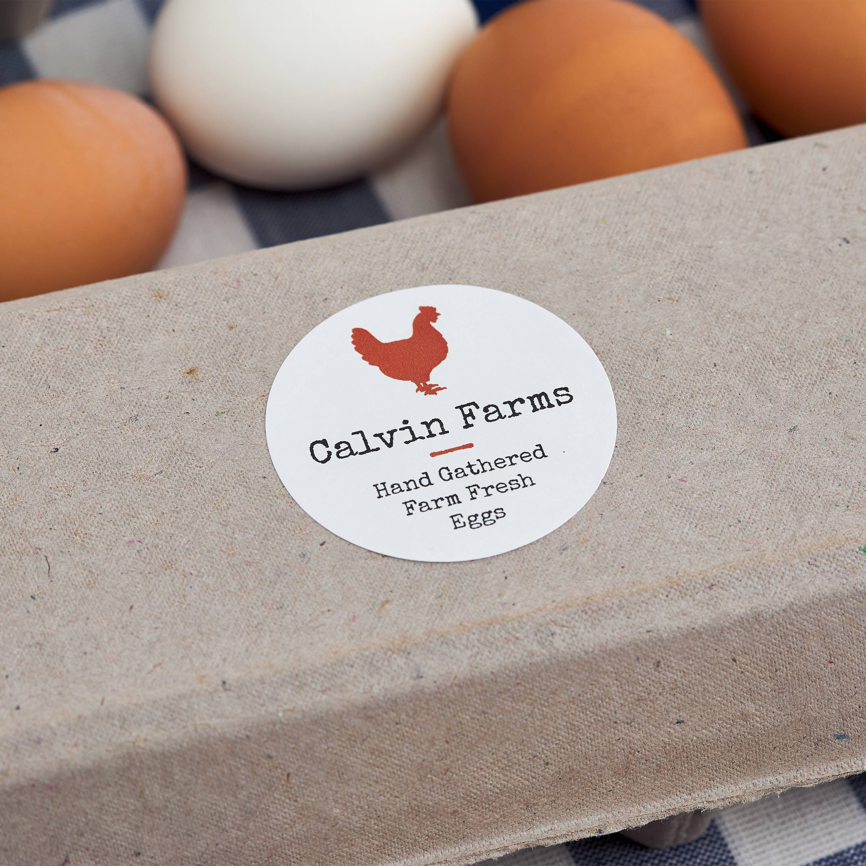 Calvin Farms  
Hand Gathered  
Farm Fresh Eggs