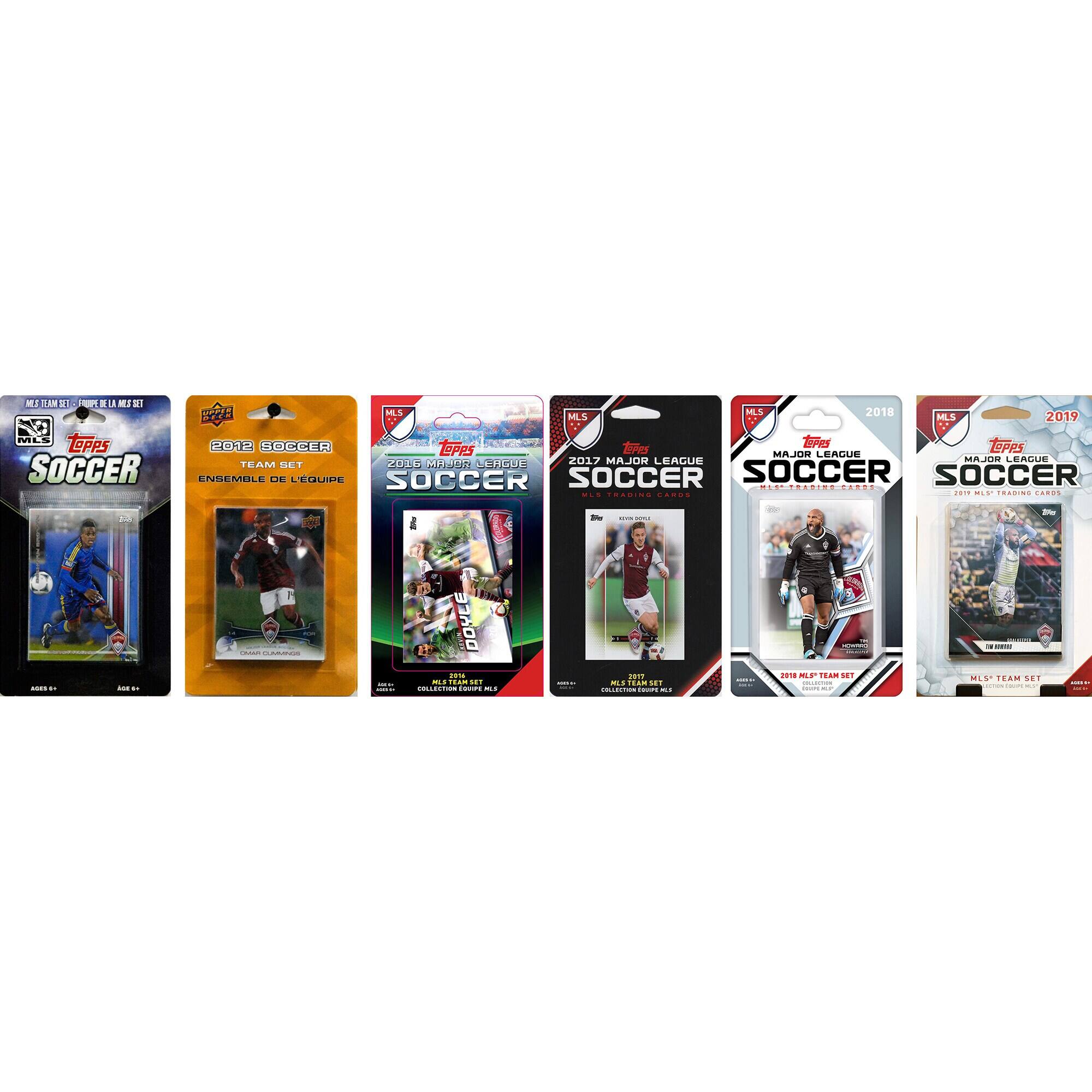 C&I Collectibles - Colorado Rapids Trading Cards Team Sets - Multicolor price history on PriceWatchPro