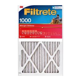 Filtrete - 23 in. W X 23 in. H X 1 in. D Polypropylene 1000 MPR Pleated Allergen Air Filter 1 pk