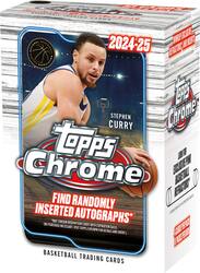2024-2025 Topps Chrome Basketball Blaster Box - Front_Zoom