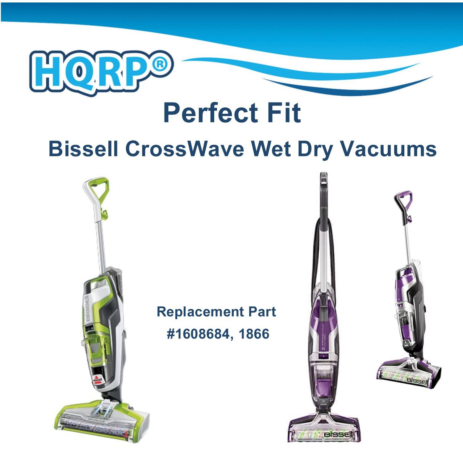 HQRP Perfect Fit Bissell CrossWave Wet Dry Vacuums  
Replacement Part #1608684, 1866