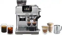 De'Longhi - La Specialista Touch Espresso Machine with Cold Brew & Automatic Frothing - Stainless Steel - Front_Zoom
