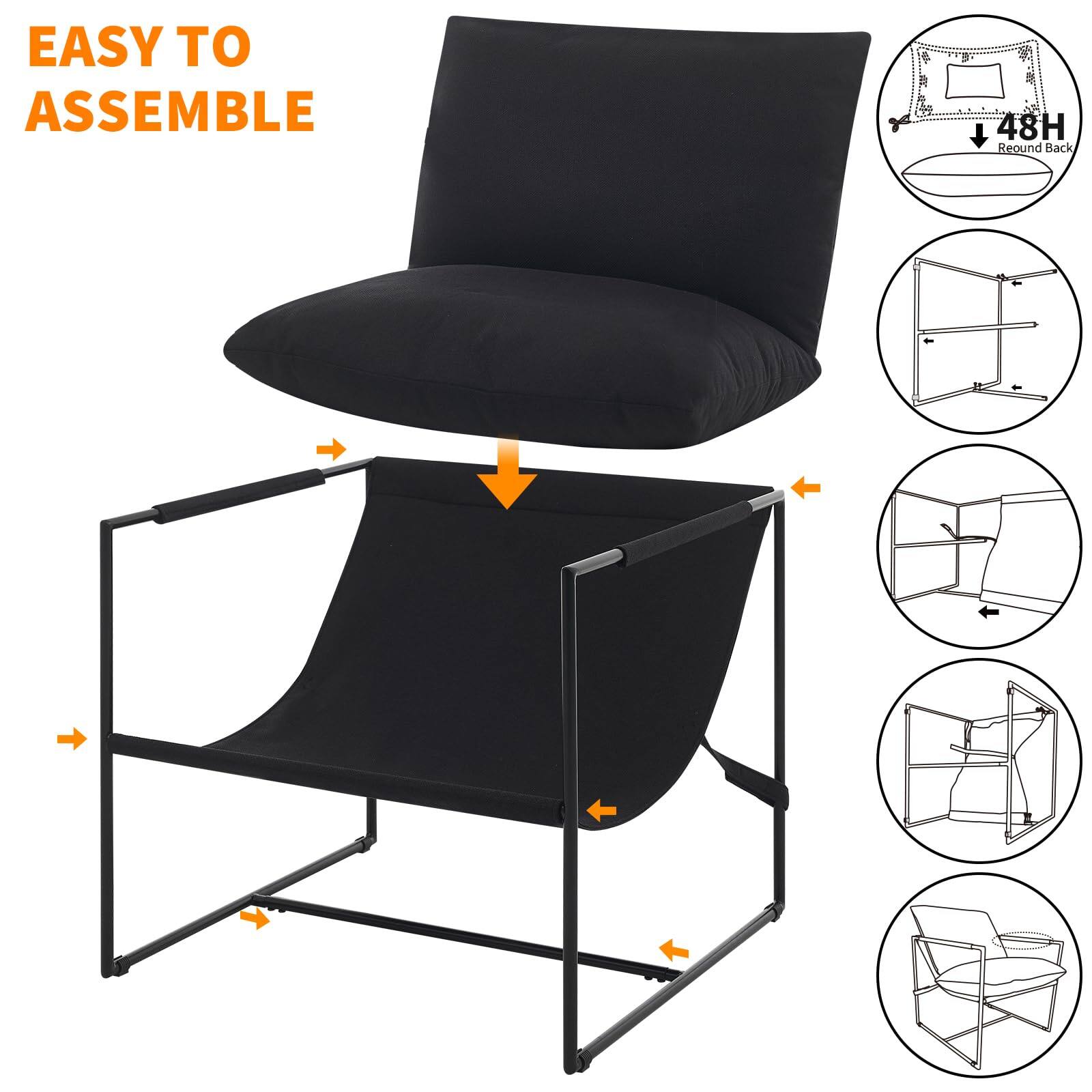 EASY TO ASSEMBLE

48H Round Back