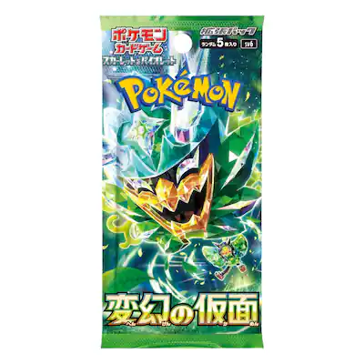 Pokémon TCG SV6 Scarlet & Violet Mask of Change Booster Pack Pokémon TCG SV6 Scarlet & Violet Mask of Change Booster Pack