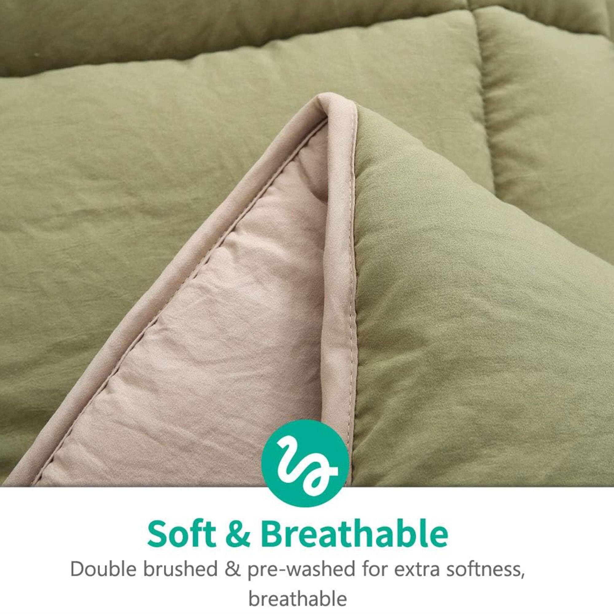 Soft & Breathable  
Double brushed & pre-washed for extra softness, breathable