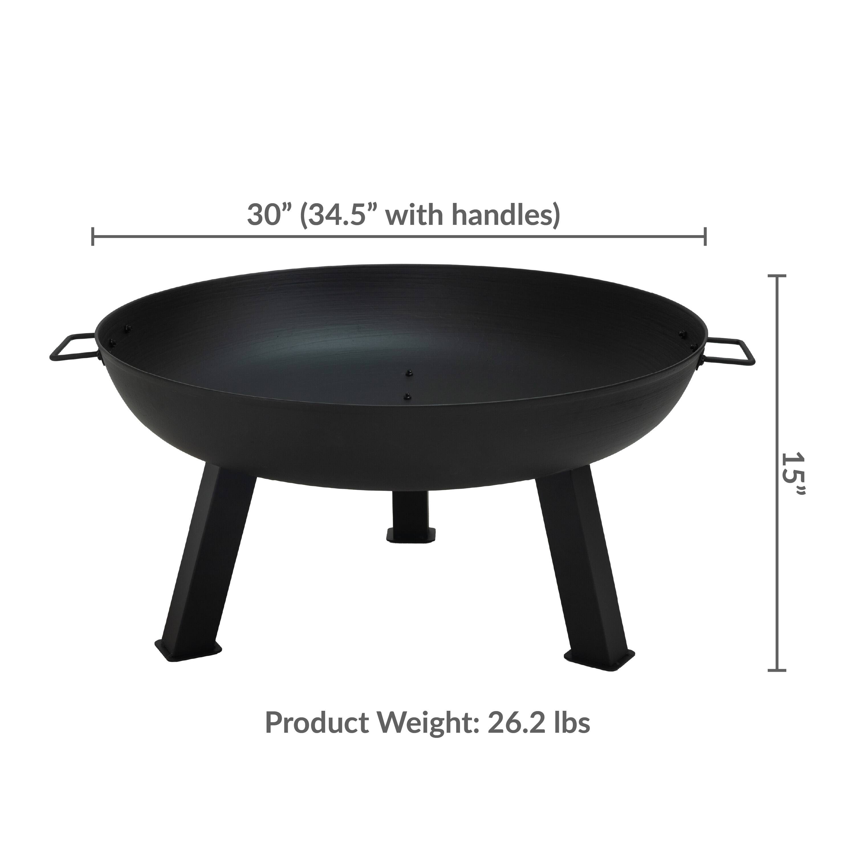 30" (34.5" with handles)  
15"  
Product Weight: 26.2 lbs