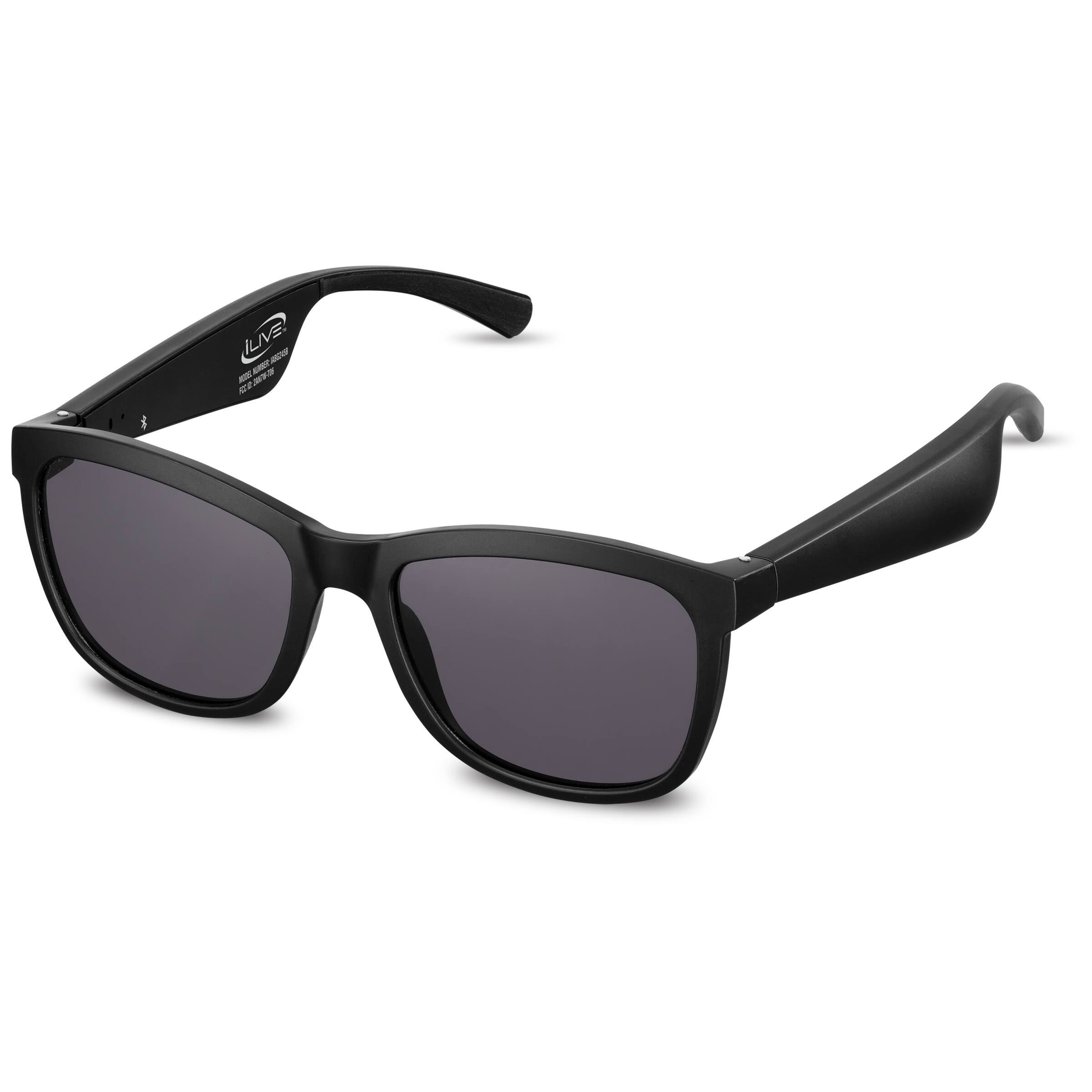 Alt View 1. iLive - iLive SolBeats Bluetooth Sunglasses, IABG245B - Black.