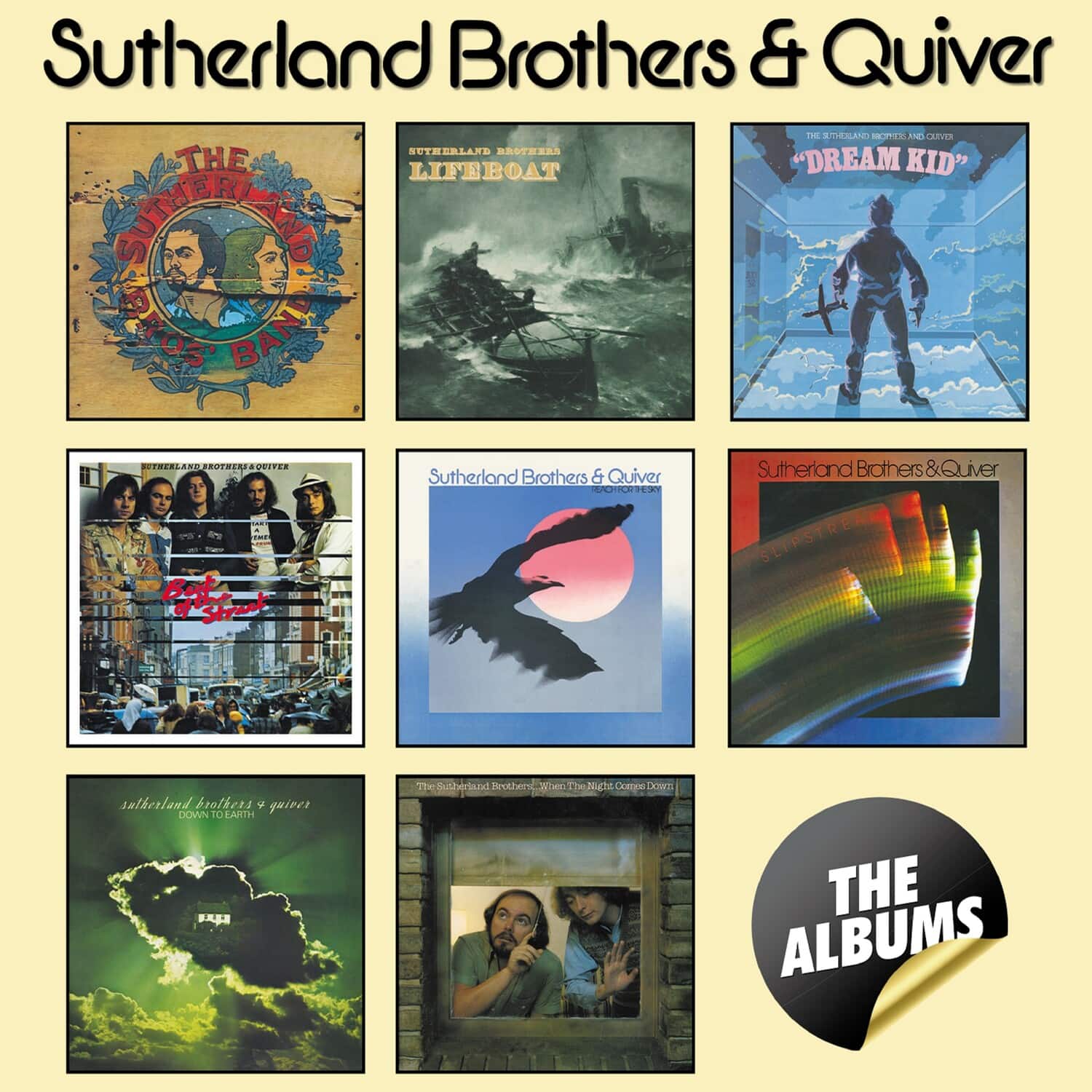 Sutherland Brothers & Quiver - Albums Boxset  - COMPACT DISCS