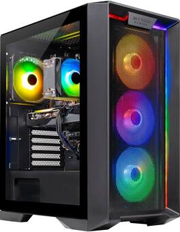 Skytech Gaming - Skytech NEBULA - AMD Ryzen 7 7700, 5060 Ti 8G, 32GB 6000 MHz DDR5 RAM, 650W GOLD PSU - Black