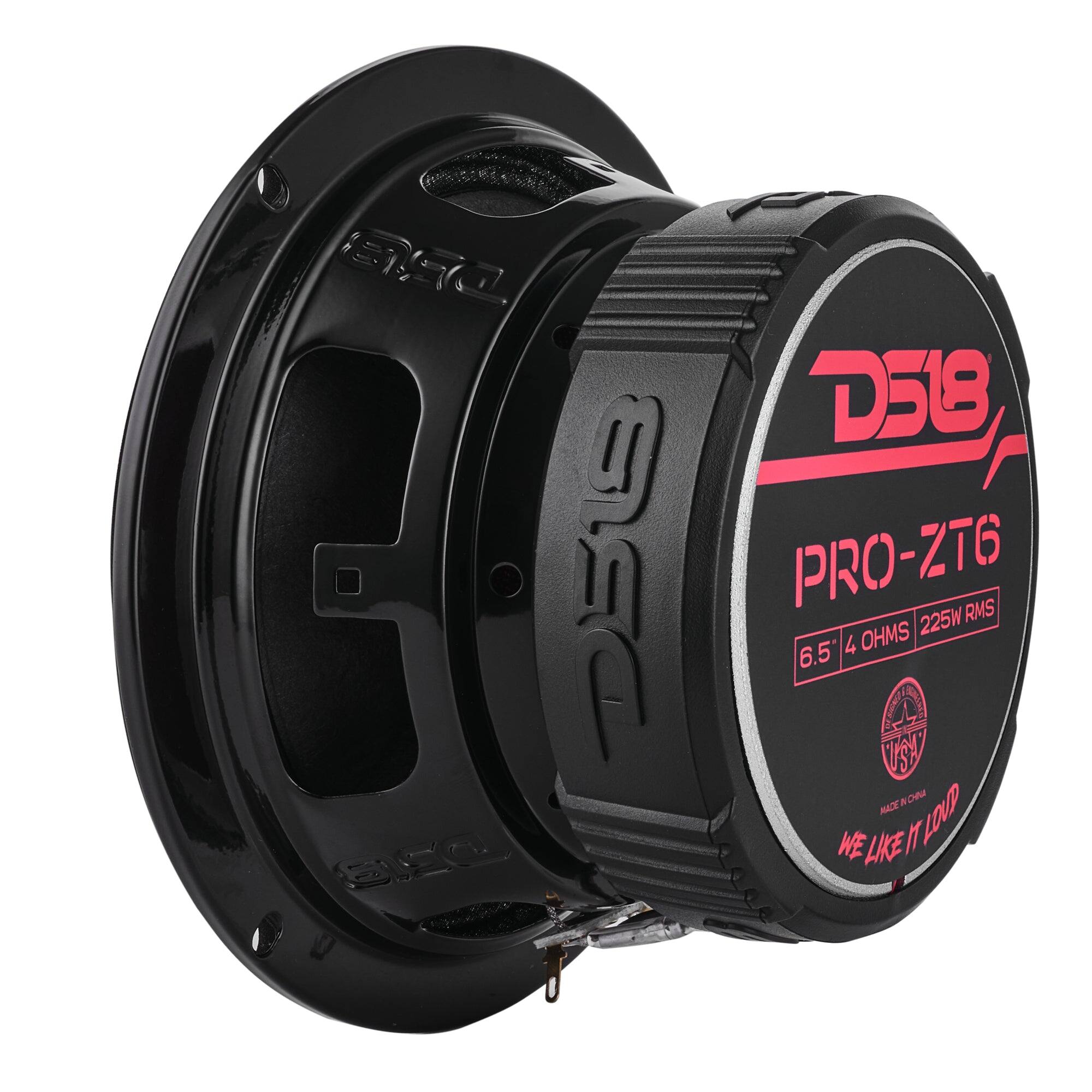 DRB EVECU DELS  
F D518 PRO-ZT6 225W RMS 6.5 4 OHMS NISSY A CHINA MADE LOUD WE LIKE