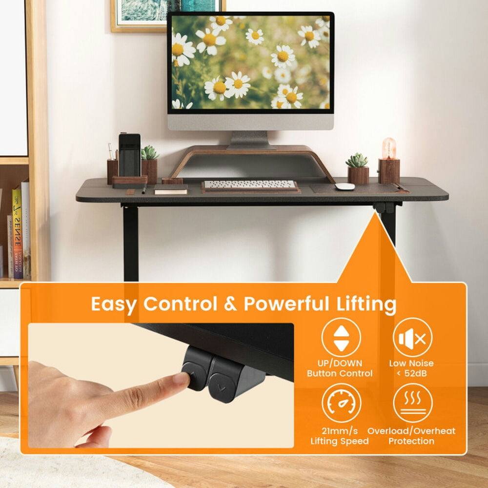 Easy Control & Powerful Lifting  
- UP/DOWN Button Control  
- Low Noise < 52dB  
- 21mm/s Lifting Speed  
- Overload/Overheat Protection